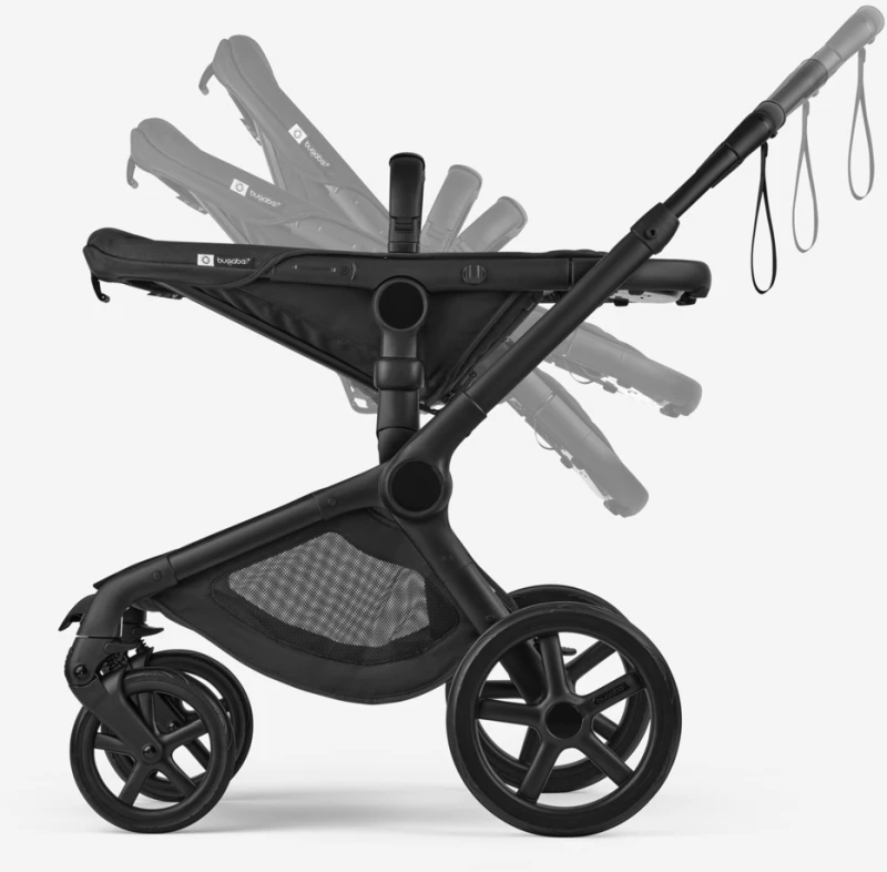 Bugaboo Καρότσι 2 σε 1 Fox 5 Renew Complete Black-Desert Taupe Melanze