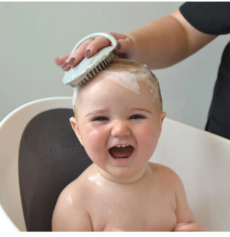 Shnuggle Αντιβακτηριδιακή Βούρτσα Μπάνιου από Σιλικόνη Blossom