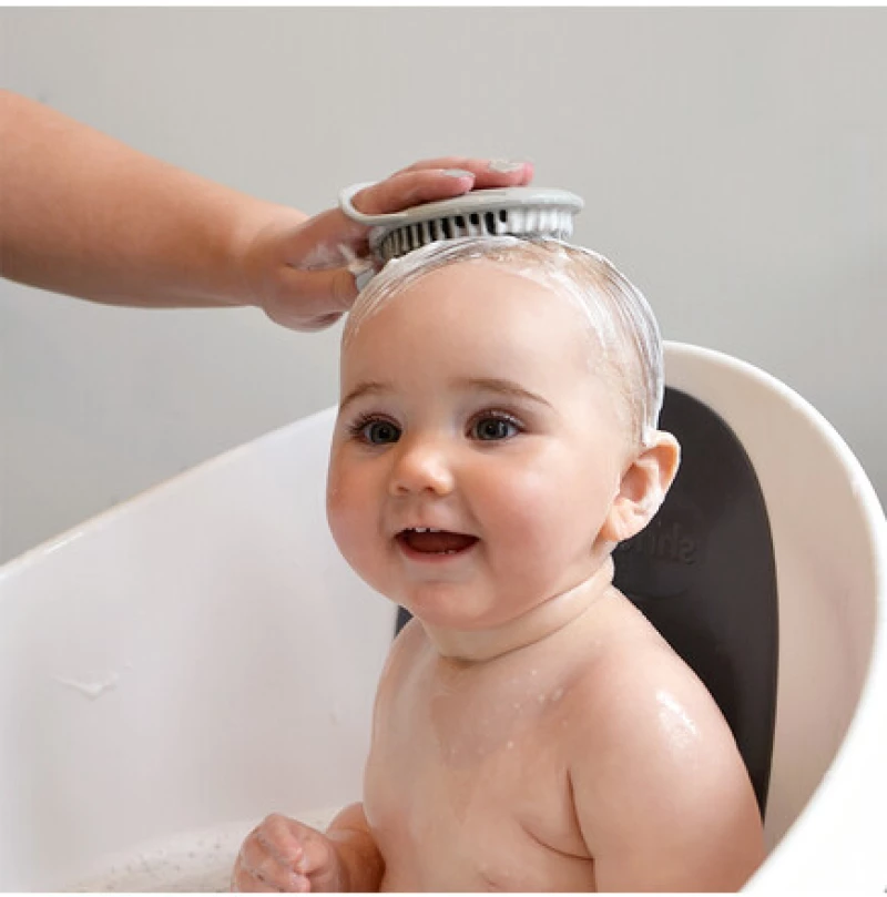 Shnuggle Αντιβακτηριδιακή Βούρτσα Μπάνιου από Σιλικόνη Blossom