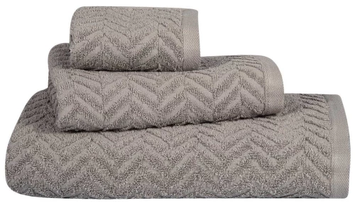 Πετσέτες 4095 (Σετ 3τμχ) Taupe Greenwich Polo Club Σετ Πετσέτες 70x140cm 100% Βαμβάκι