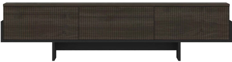 Έπιπλο Τηλεόρασης Hege 327ODS1607 180x30x44,6cm Walnut-Black