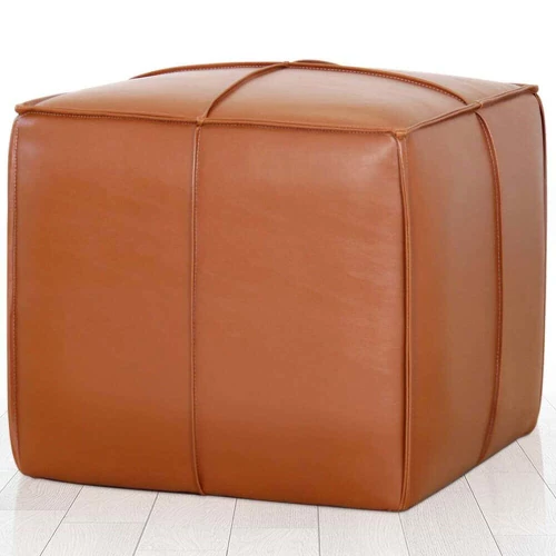 Πουφ Ottowel 209FLF1450 52x52x44cm Tan
