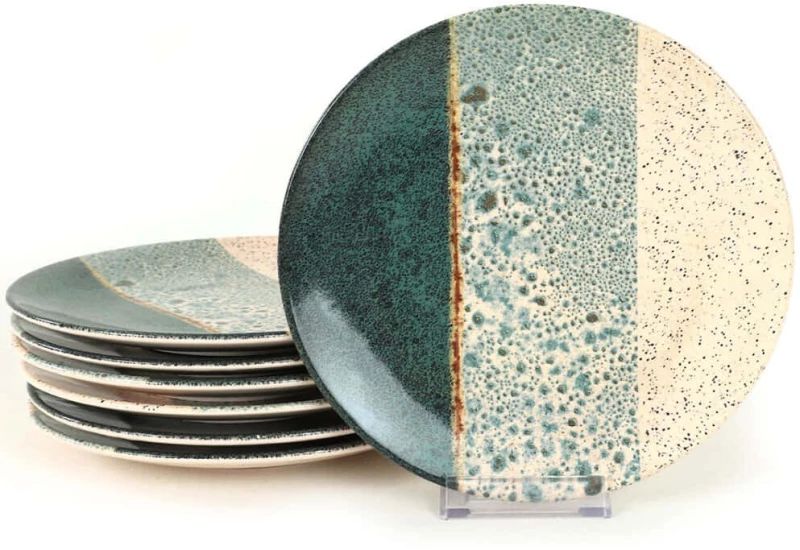 Πιάτο Γλυκού (Σετ 6Τμχ) 275KRM1845 20cm Multi Hermia Κεραμικό