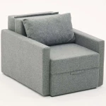 Πολυθρόνα - Κρεβάτι Saros 825BLC4731 86x110x72cm Grey
