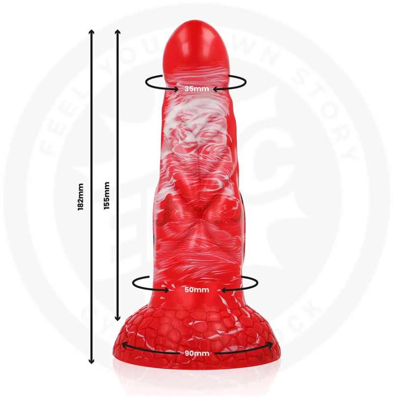EPIC - DILDO AGNIS CRIMSON FIRE
