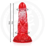 EPIC - DILDO AGNIS CRIMSON FIRE