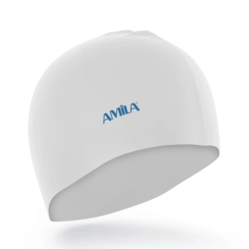 Σκουφάκι Κολύμβησης Άσπρο Amila 47000