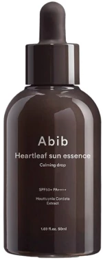 Abib - Heartleaf Sun Essence Calming Drop SPF50+ PA++++ - 50 ml / Beauty