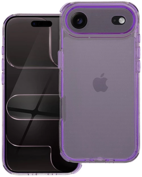 Matrix Clear Case For Iphone 17 Air Light Violet