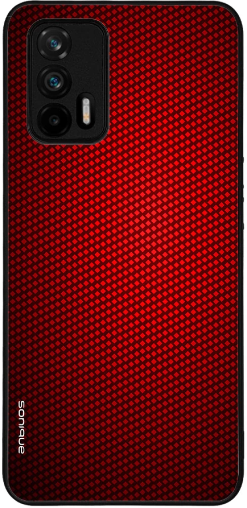 Θήκη Sonique Carbon Series για Realme Realme GT 5G Κόκκινο