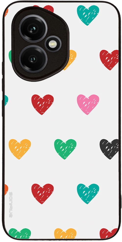 Θήκη Sonique Heart Series για Honor 400 5G Λευκό 02