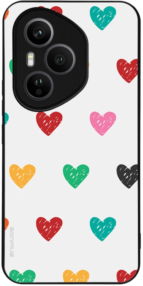 Θήκη Sonique Heart Series για Honor 400 Pro 5G Λευκό 02