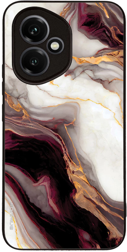 Θήκη Sonique Marble Series για Honor 400 5G Μπορντώ