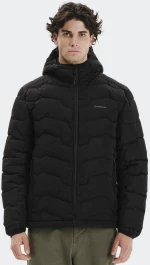 EMERSON Men's Hooded Puffer Jacket - 252.EM10.56-BLACK