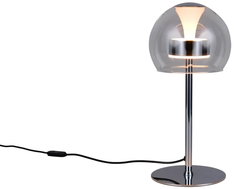 Φωτιστικό Επιτραπέζιο Trio Lighting FLYNT 531610106 Χρώμιο (Chrome) 2300+3000+4000K