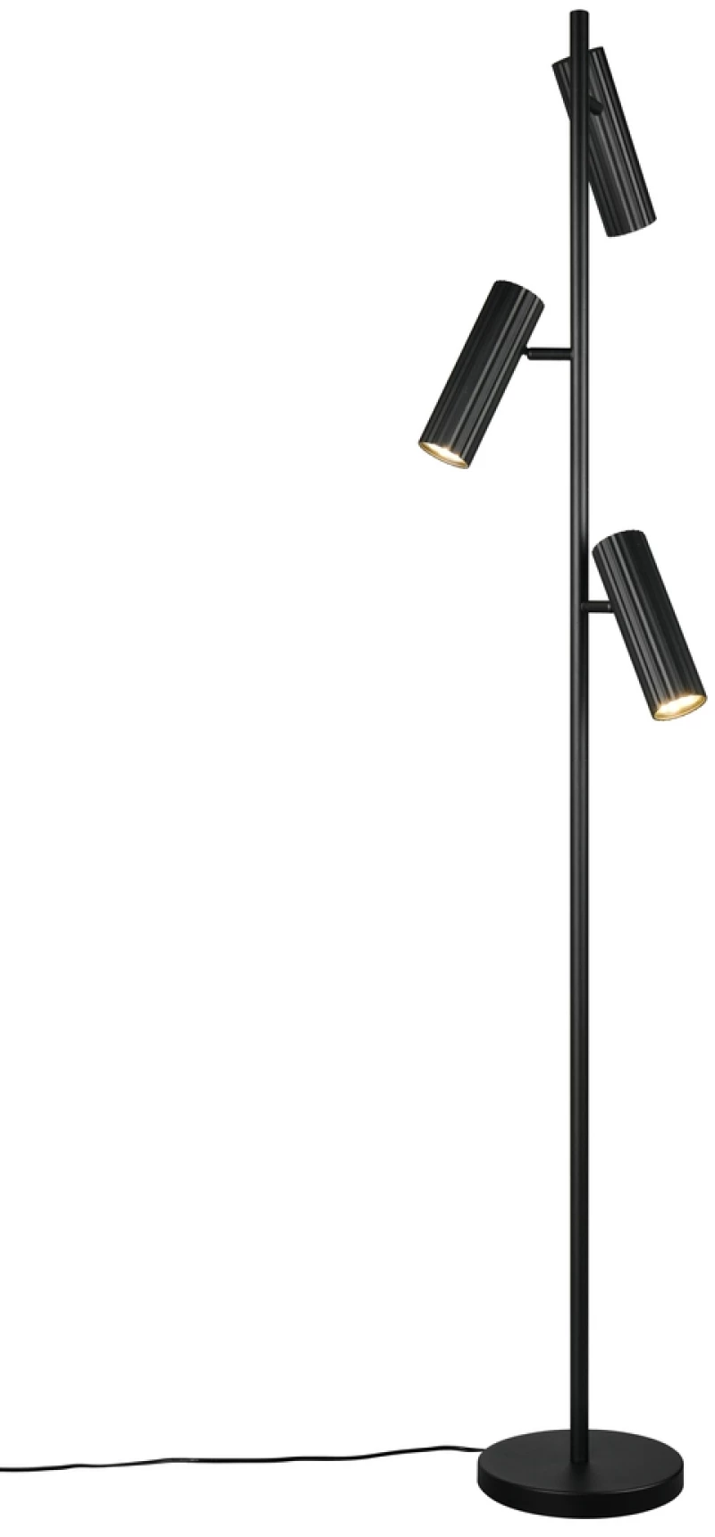 Φωτιστικό Επιδαπέδιο Trio Lighting SOKA 467700332 Μαύρο Ματ (Black Mat)