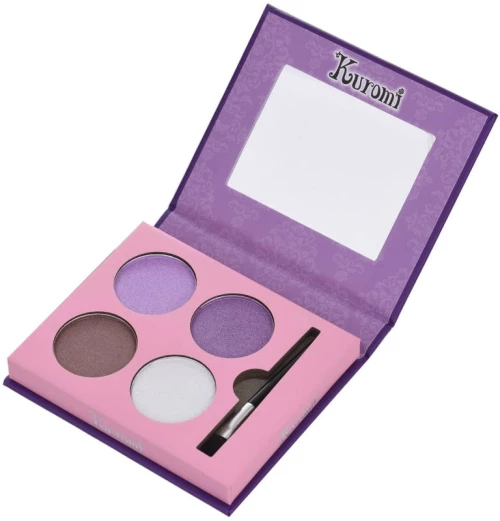 Kuromi Παλέτα Σκιών Ματιών 4 Χρώματα με Πινέλο και Καθρέπτη Take Care