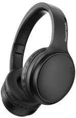 POWERTECH headphones PT-1463, ενσύρματα & ασύρματα, ANC, 40mm, 500mAh, μαύρα
