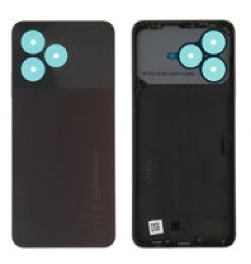 Realme (621033000210) Back Glass - Black, Realme Note 50