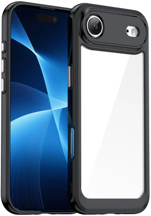 Outer Space Case for iPhone 17 Air - Black Transparent