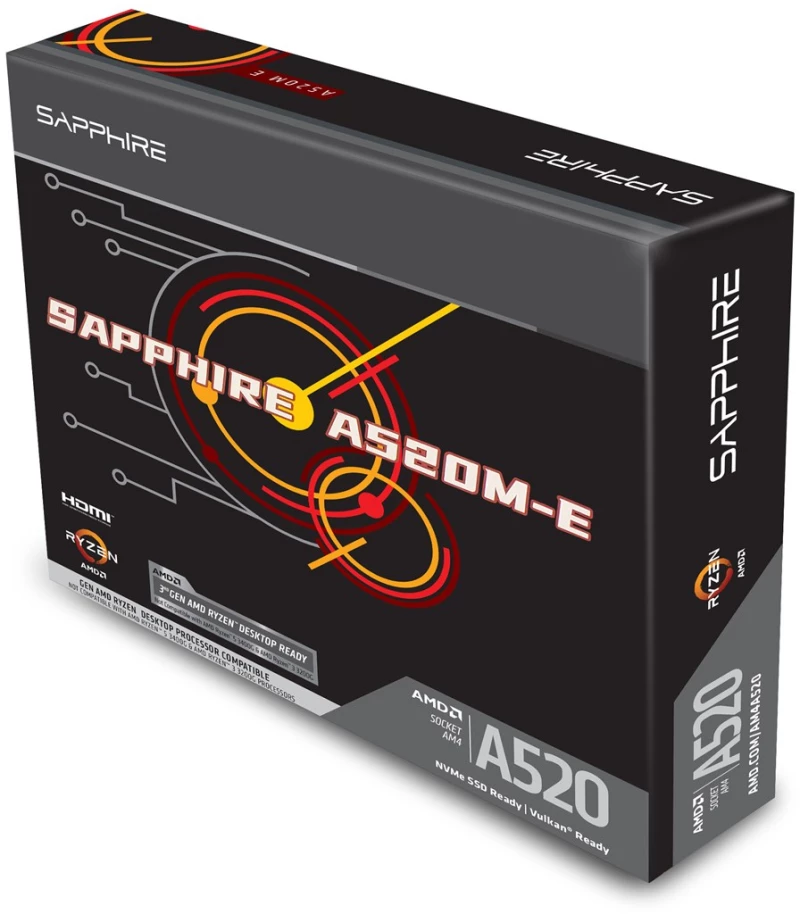 SAPPHIRE A520M-E motherboard