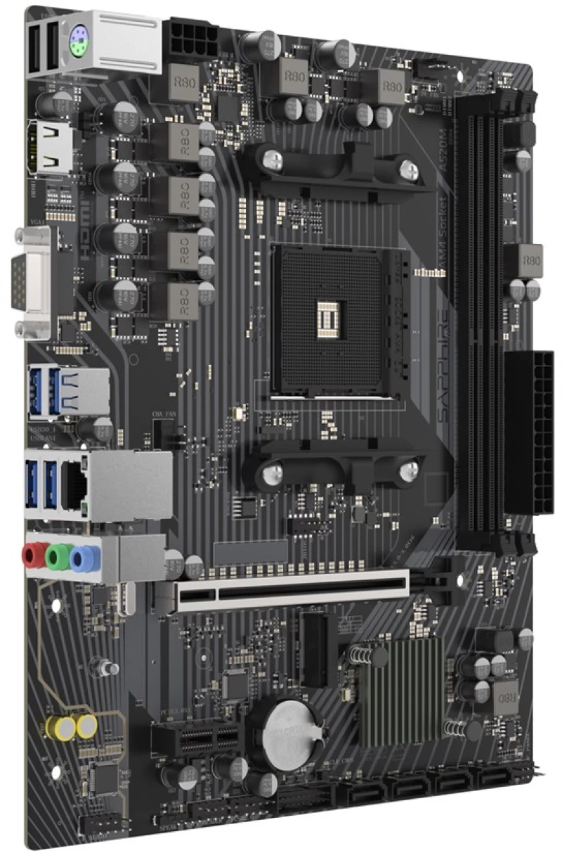 SAPPHIRE A520M-E motherboard
