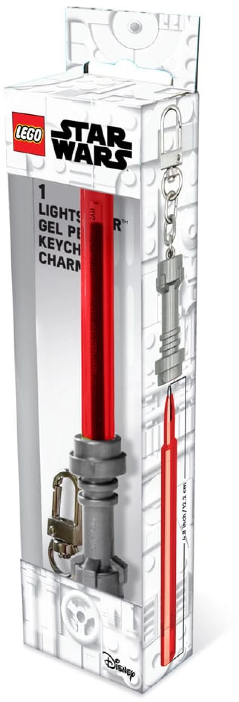 LEGO Star Wars Gel Pens with Clip Red