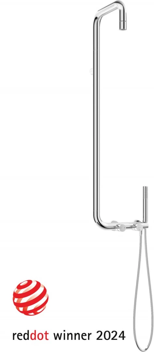 Rain shower with shower faucet