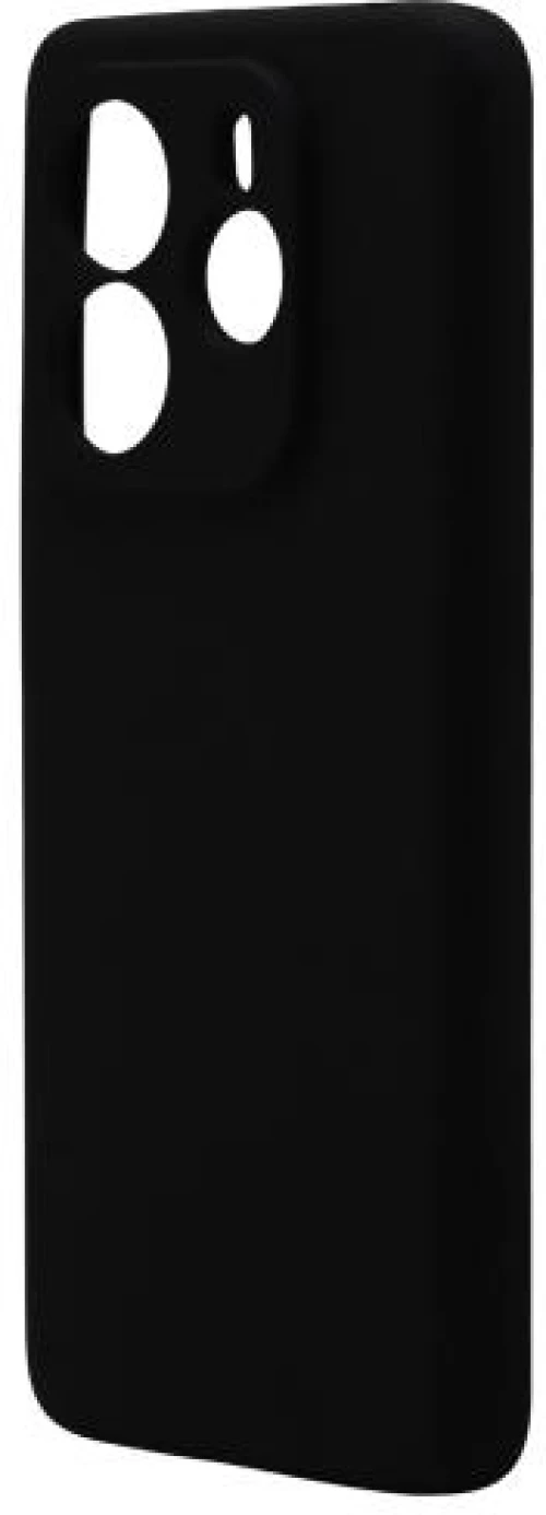 Θήκη Liquid Silicon inos Xiaomi Redmi Note 14 5G Velvet Μαύρο