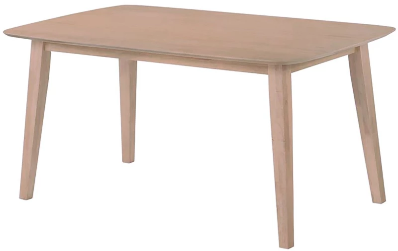 DOM Τραπέζι Τραπεζαρίας, Mdf Απόχρωση Oak
