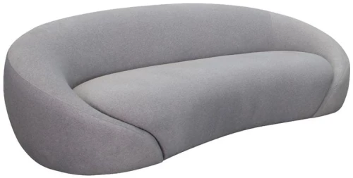 RAMON Καναπές 3θ - Σαλονιού - Καθιστικού, Ύφασμα Γκρι