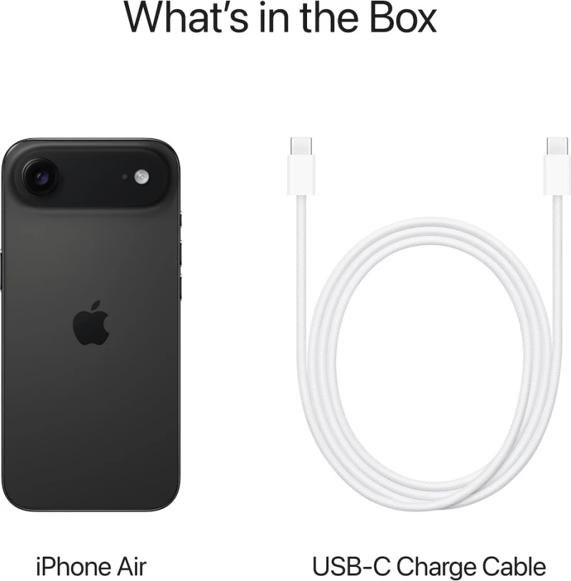 Apple iPhone Air (12GB/1TB) Space Black