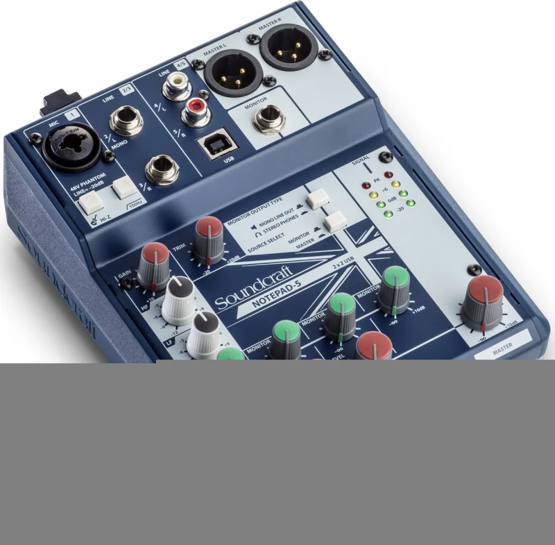 Soundcraft Notepad-5