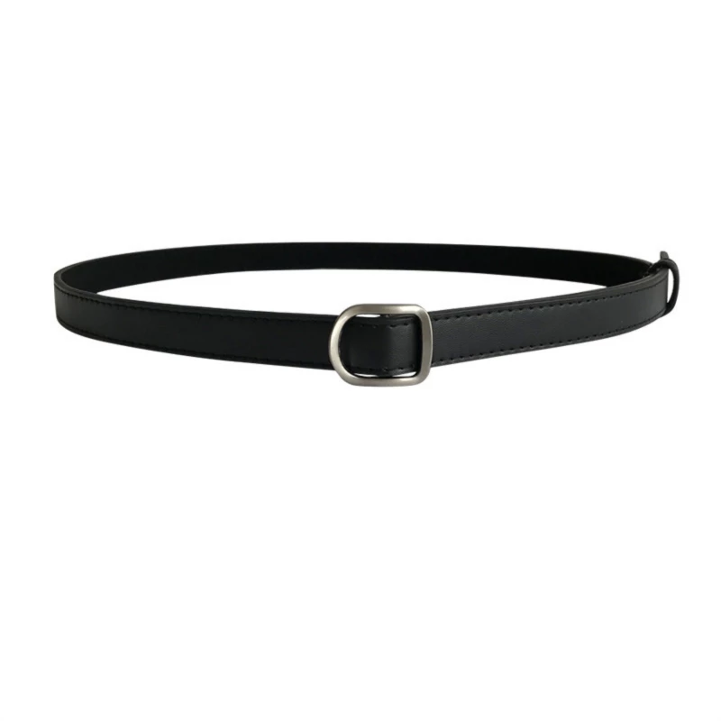 Γυναικεία Ζώνη λεπτή Dovono 2 cm ZW2211-Μαύρο
