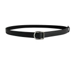 Γυναικεία Ζώνη λεπτή Dovono 2 cm ZW2211-Μαύρο