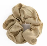 Λαστιχάκι Μαλλιών Scrunchie Ανάγλυφο Σατέν HBE646-3-Χρυσό