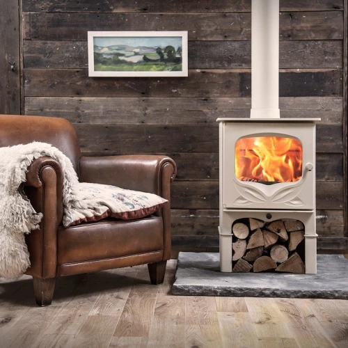 Charnwood The Bembridge Σόμπα Ξύλου - French Grey