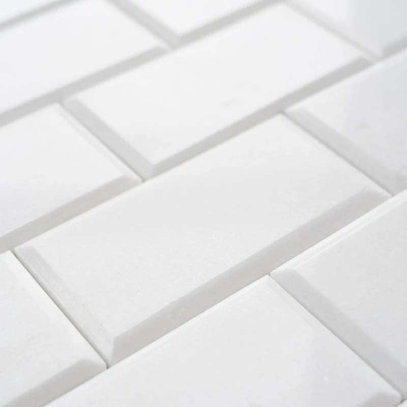 Ivy Space Πλακάκι Μαρμάρου Thassos White Premium 30x60x2 cm, Ματ
