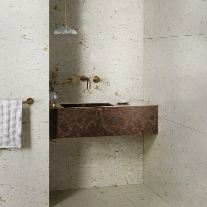 Ivy Space Πλακάκι Μαρμάρου Perla 30x60x2 cm, Γυαλιστερό