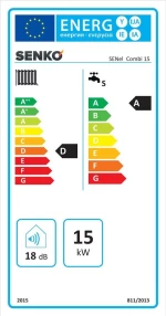 Ηλεκτρικός Λέβητας 15 kW Τριφασικός ZNX SENel Λευκό