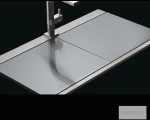 Νεροχύτης Κουζίνας Ανοξείδωτος Iris 89,7x51 Αpell Inox silver glass