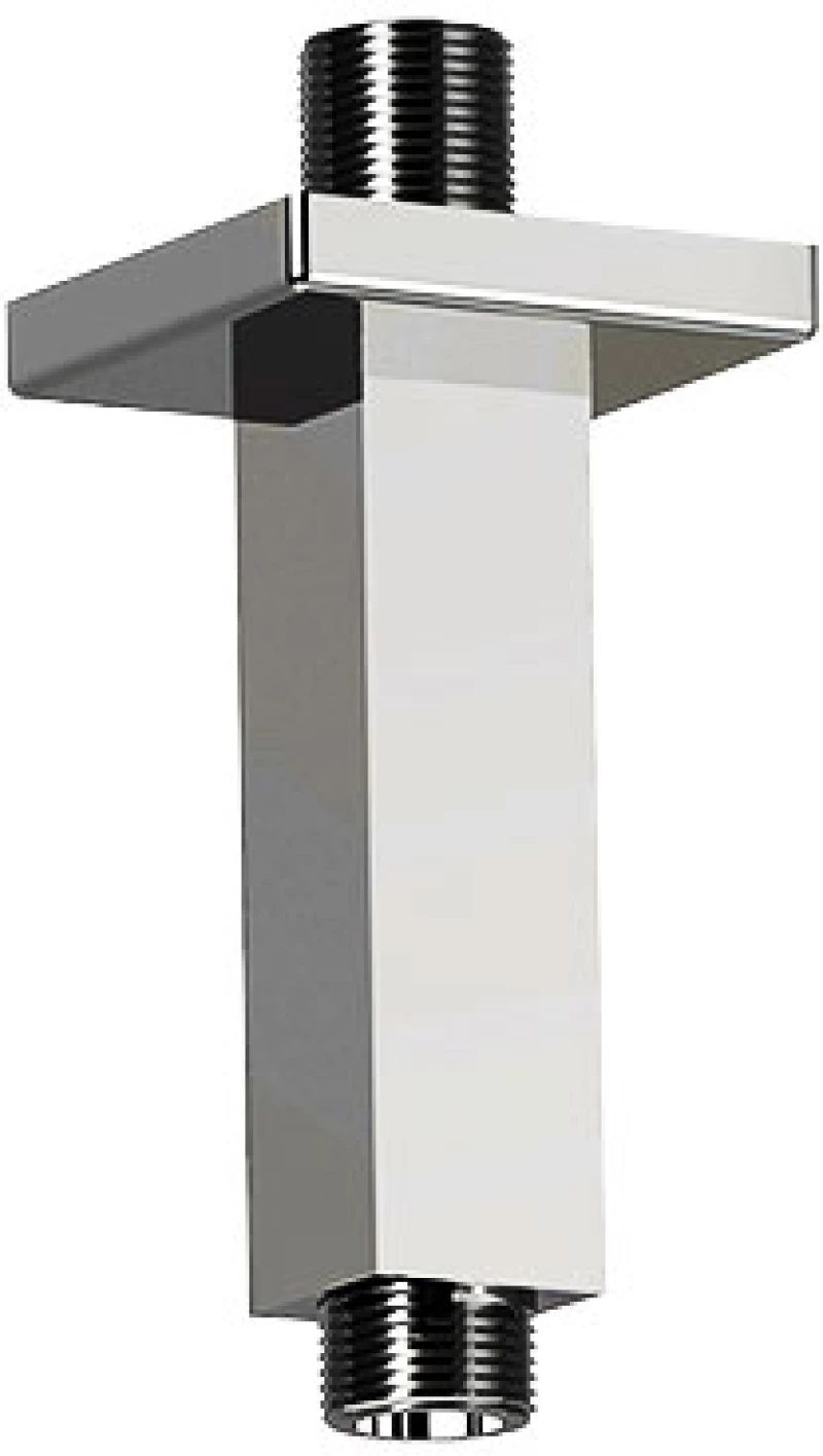 Βραχίονας Οροφής Τετράγωνος 25x25mm 10εκ., Eurorama Chrome