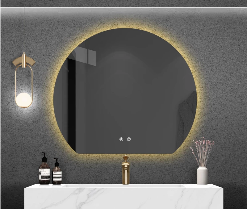 Καθρέπτης LED S-01 70x80cm κωδ. 0762-S-01