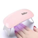 Sun Mini Φουρνάκι Νυχιών UV/LED Ασύρματο 6W – Ροζ