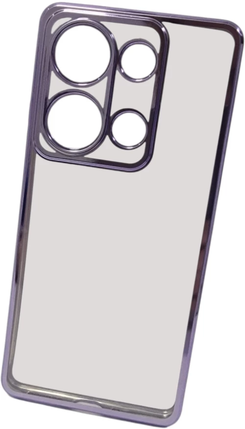 Naxius Case Plating Purple XiaoMi RedMi Note 13 Pro 4G_Poco M6 Pro 4G Naxius