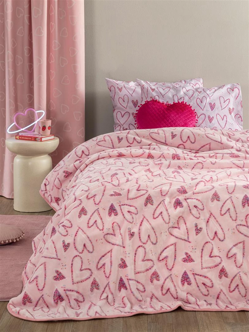 Κουβέρτα βελουτέ bebe Palamaiki BV727 Κούνιας 110 x 140