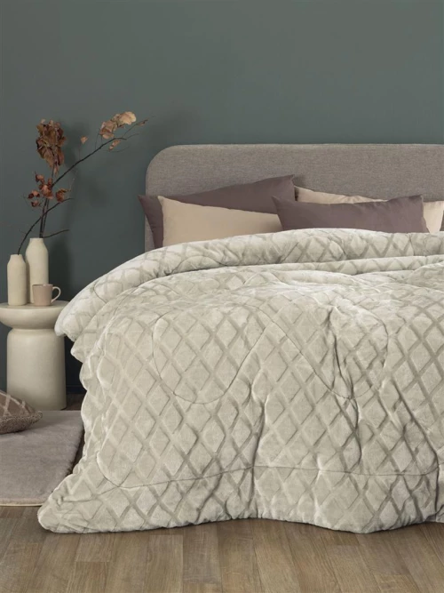 Κουβερτοπαπλωμα Υπερδιπλο Nadine Collection 220x240 NADINE/5 Ice Palamaiki      - ΥΠΕΡΔΙΠΛΟ 220 x 240