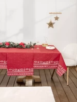 Τραπεζομάντηλο Wonderland Κόκκινο Τραπεζομάντηλο 150x250