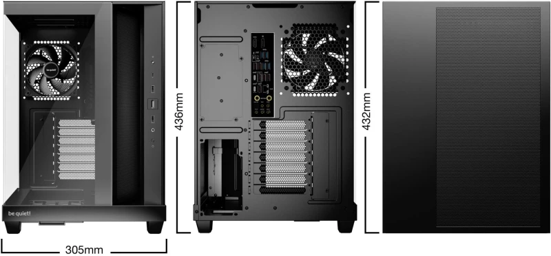 Case|BE QUIET|ATX/micro ATX/Mini-ITX|Black|Midi Tower|PC|BGW83