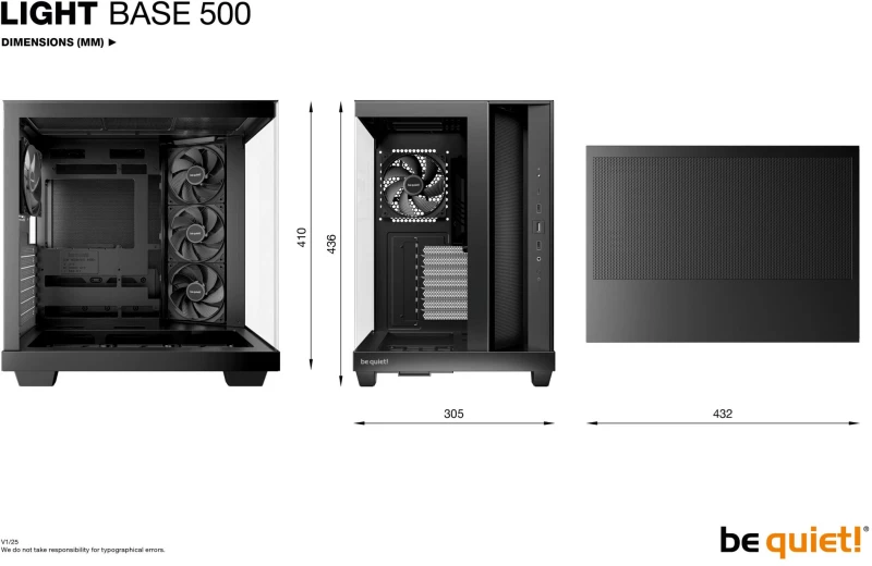 Case|BE QUIET|ATX/micro ATX/Mini-ITX|Black|Midi Tower|PC|BGW83